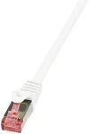 LogiLink CQ2011S biela / Patch kábel / S/FTP / Cat.6 / RJ-45 / 0,25 m (CQ2011S)