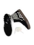 Vans Bmx Sk8 Hi checkerboard black dark gum