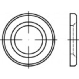 HV doštičky 43 mm 78 mm ocel pozinkované žiarom 1 ks TOOLCRAFT 146521; 146521