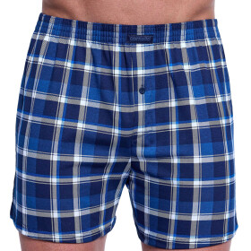 Pánske šortky 008/318 Comfort plus - CORNETTE tmavě modrá 5XL