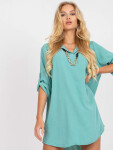 Dámske šaty voľného strihu DHJ SK V2209 Mint - FPrice one size mintová-zelená