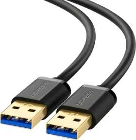 Ugreen USB-A (M) - USB-A (M) 2 m čierna / Kábel / USB 3.0 / 5 Gbit/s (10371)