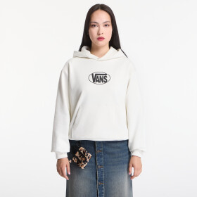 Mikina Vans Oval Logo Relaxed Pullover Marshmallow S
