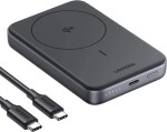 Ugreen UGREEN PB761 Powerbank magnetický 10000mAh Qi2 30W Magsafe + kabel USB-C Čierny