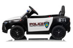 Mamido Mamido Detské elektrické autíčko 911 Agency Police | 4x4 | RC | EVA kolesá + Megafón
