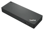 Lenovo Thunderbolt 4 dokovacia stanica čierna / Dokovacia stanica / 2x DisplayPort / HDMI / USB-C / 4X USB-A / RJ45 (40B00300UK)