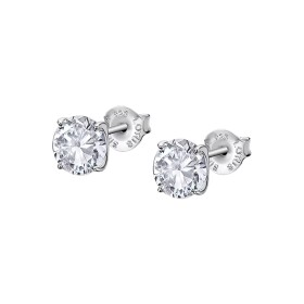 Lotus Silver Elegantné strieborné náušnice s čírymi kryštálmi Swarovski LP2005-4 / 1