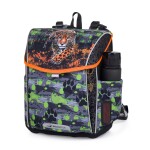 Školská aktovka Bagmaster Prim 24 B Green/Black/Orange
