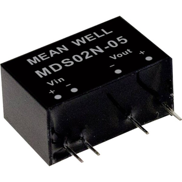 MEAN WELL MDS02N-12 DC / DC menič napätia, modul 167 mA 2 W Počet výstupov: 1 x; MDS02N-12