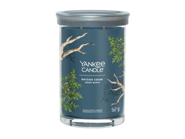 Yankee Candle Signature Bayside Cedar Tumbler 567g (5038581143743)