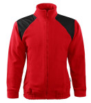 Bunda Hi-Q fleece unisex červená 07 (štítok značky) XL