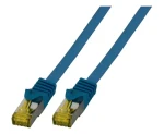 EFB Cat6a/Cat7 modrá / Patch kábel / S/FTP / 1 m / RJ-45 / LSZH (MK7001.1BL)