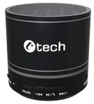 C-tech SPK-08B čierna / Prenosný reproduktor / 3 W / BT 5.0 (8595729901629)