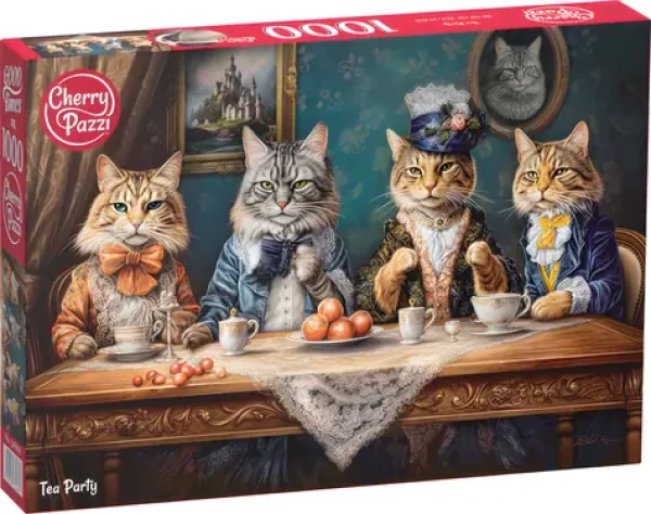 Cherry PAZZI Puzzle Čajový večierok