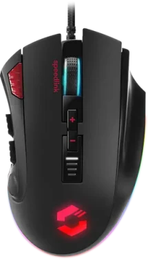 TARIOS RGB Gaming Mouse čierna / herná myš / optická / 12000 DPI / 12 tlačidiel / USB-A / 1.8m (SL-680012-BK)
