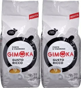 Gimoka Gusto Ricco Bianco 2 kg / Zrnková káva