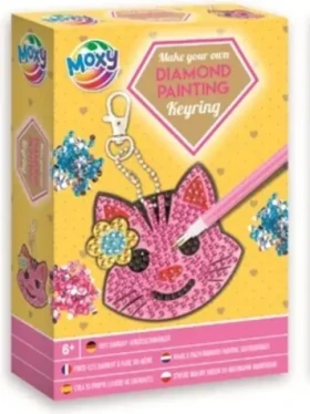 GRAFIX Diamantové maľovanie Prívesok Mačka