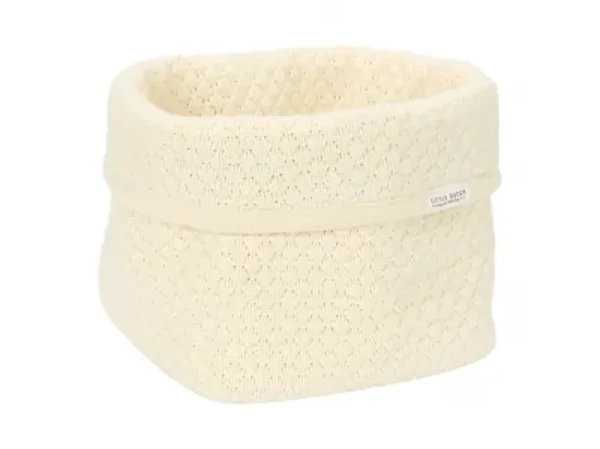 Little Dutch Košík pletený malý Pure Soft White (TE31594003LD)