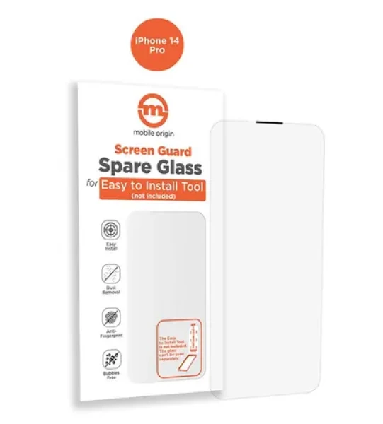 Mobile Origin Orange Screen Guard Spare Glass Apple iPhone 14 Pro / náhradné sklo pre inštalačnú sadu (SGA-SP-i14Pro)