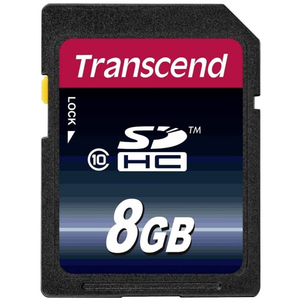 Pamäťová karta SDHC 8 GB Transcend Premium Class 10; TS8GSDHC10