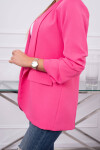Bunda s klopami elegantná ružová UNI