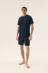 PÁNSKE PYŽAMO SHORE 42601 SS25 Denim M