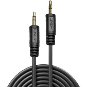 LINDY 35644 jack audio prepojovací kábel [1x jack zástrčka 3,5 mm - 1x jack zástrčka 3,5 mm] 5.00 m čierna; 35644