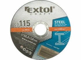 Extol-CRAFT Kotúče rezné na kov 125x1.0x22.2 mm 5 ks (EX106902)