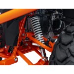 Mamido Detská benzínová štvorkolka RamiGO PRO RIDER 200CC oranžová