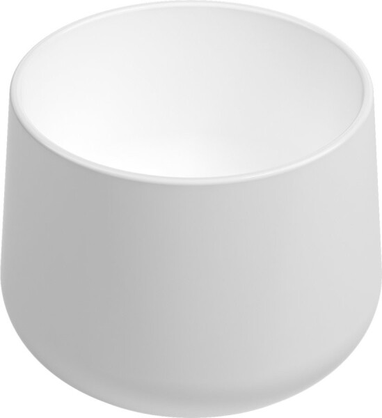 ISVEA - ALLEGRO keramické umývadlo na dosku vysoké, priemer 42cm, biela 10AL66042