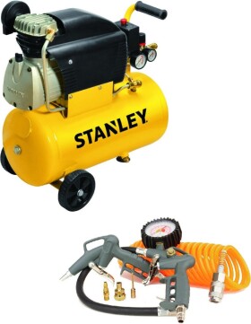 Stanley Compressor olejowy 24 l + Sada pneumatyczny 6 ks FCCC404STN005-ECO