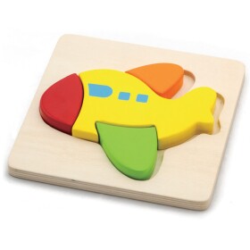 Studo Wood Puzzle Lietadlo 4 dieliky