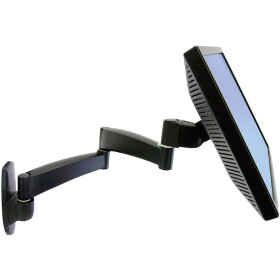 Ergotron Wall Mount Arm 200 Series 1-násobný držiak na stenu pre monitor 25,4 cm (10) - 68,6 cm (27) sklápajúci, nakláňací, otočný; 45-234-200 - Ergotron 45-234-200