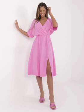 Dámske šaty MI SK 121008.84 Pink - FPrice one size růžová