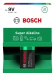 BOSCH 6LR61SA1B/00 Super Alkaline 9V / Alkalická batéria / 6LR61 / 1 ks (8594162800216)
