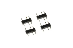 Alphacool Y-Splitter aRGB 3-pin na 3x 3-pin čierna / Kábel / aRGB rozbočovač / 15 cm (18709)