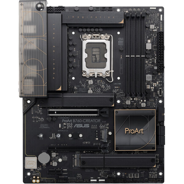 ASUS TUF GAMING B760-CREATOR / B760 / LGA 1700 / 4x DDR5 / 2x PCIEx16 / 2x LAN / ATX (90MB1F20-M0EAY0)