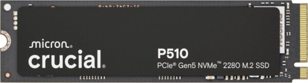 Crucial P510 2TB M.2 2280 PCI-E x4 Gen5 NVMe (CT2000P510SSD8)