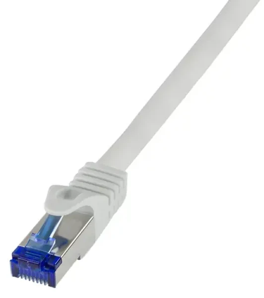 LogiLink sivá / Sieťový kábel / Cat6A / S/FTP / 50 m / RJ-45 / bez halogénu (C6A142S)