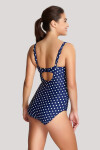 Jednodielne plavky Swimwear Anya Spot Balconnet Swimsuit navy/ivory SW1010