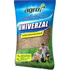 AGRO Trávna zmes UNIVERZÁL - sáčok 0,5 kg