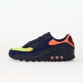 Tenisky Nike Air Max 90 Lemon Venom/ Blackened Blue-Hyper Crimson-Laser Orange EUR 38.5