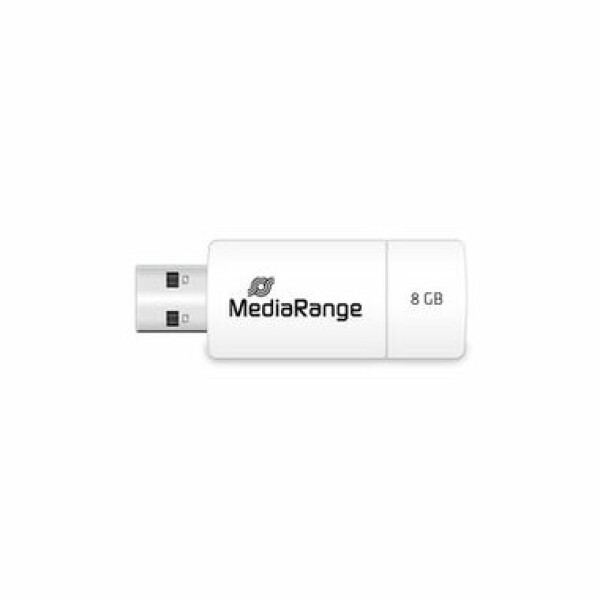 MediaRange MR971 8GB modro-biela / Flash Disk / USB-A 2.0 / čítanie: 12MBs / zápis: 4MBs (MR971)