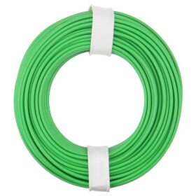 Donau Elektronik 175-014 opletenie / lanko LiY 1 x 0.75 mm² zelená 1 ks; 175-014