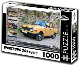 RETRO-AUTA Puzzle č. 21 Wartburg 353 s (1984)