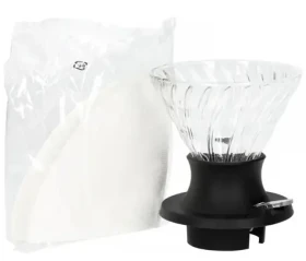 Hario Immersion Switch Coffee Dripper V60-02 + 40 filtrov (SSD-INT-200-B)