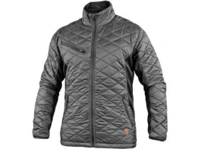 Bunda CXS MALIBU, pánská, šedo-černá 2XL 129020671096