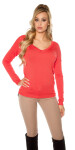 Trendy Koucla pullover with angel wings Einheitsgroesse