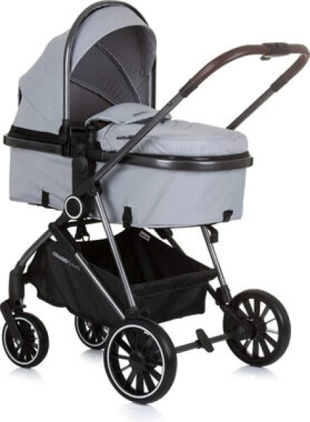 CHIPOLINO Kočík kombinovaný Aura 2v1 Ash Grey / deti s hmotnosťou do 22 kg (159238)