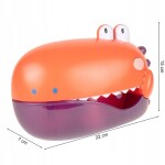 Iso Bublinkovač do vane Dinosaurus červený